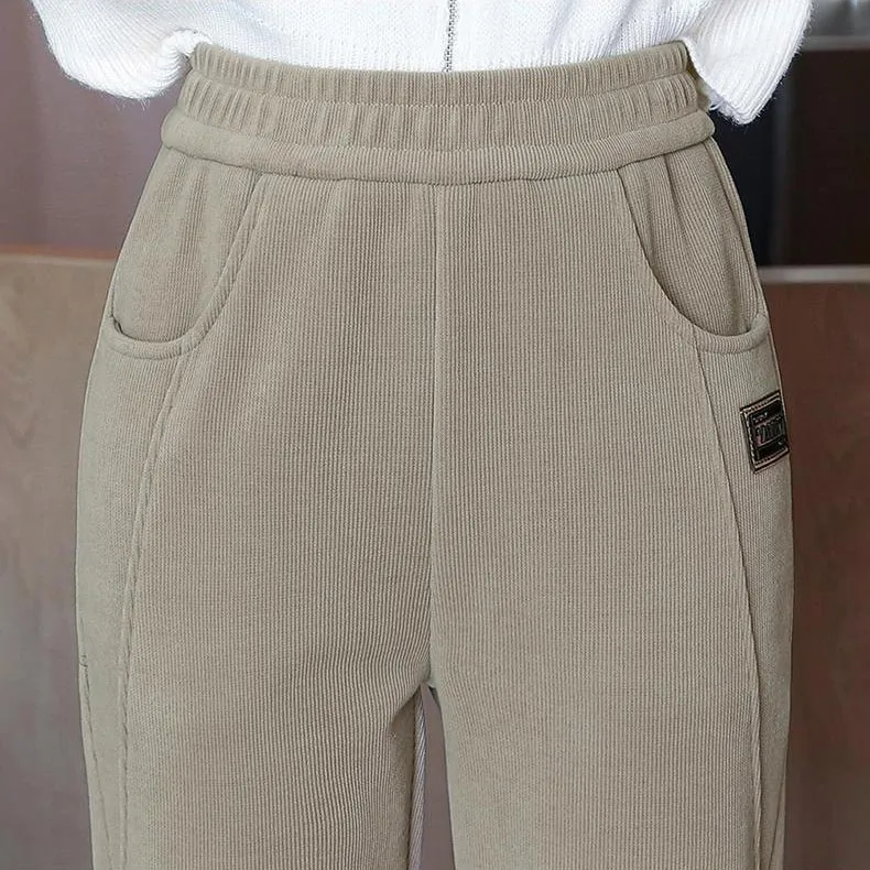 ✨Get 50% off💖Women's High-waist Warm Faux Fleece-lined Pants