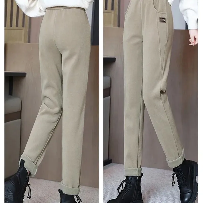 ✨Get 50% off💖Women's High-waist Warm Faux Fleece-lined Pants
