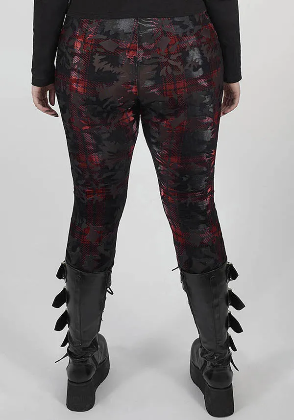 Hestia [Tartan] | LEGGINGS [PLUS SIZE]*