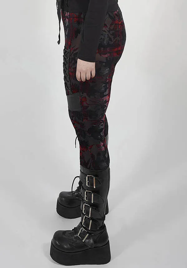 Hestia [Tartan] | LEGGINGS [PLUS SIZE]*
