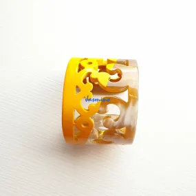 Jasmino Unique Impressive Trending Cuff Bracelet For Women Made By Natural Buffalo Horn