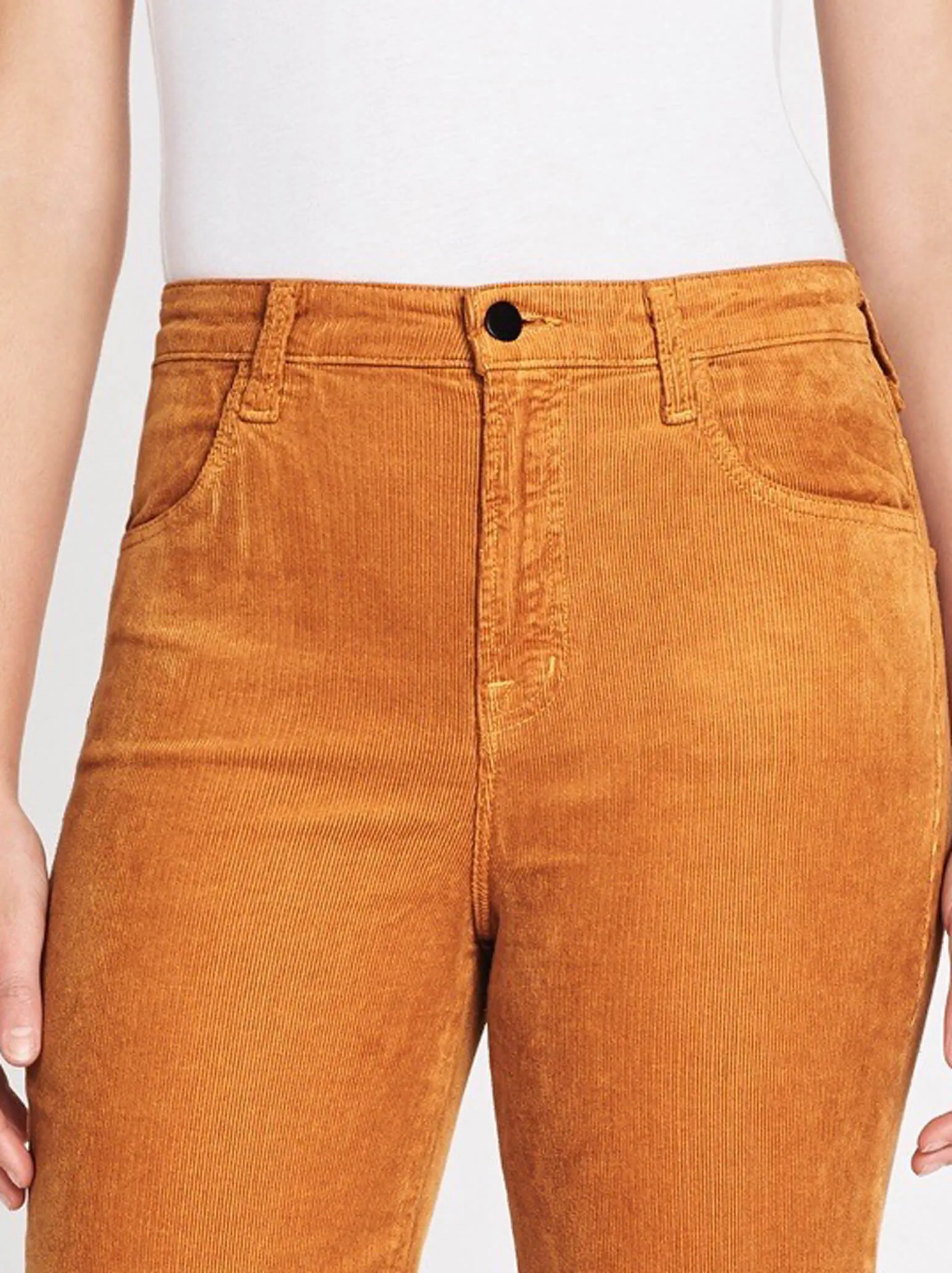 Joan High Rise Crop Cord Pant