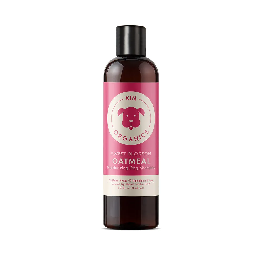 Kin   Kind Dog Kin Organics Sweet Blossom Oatmeal Shampoo 12oz