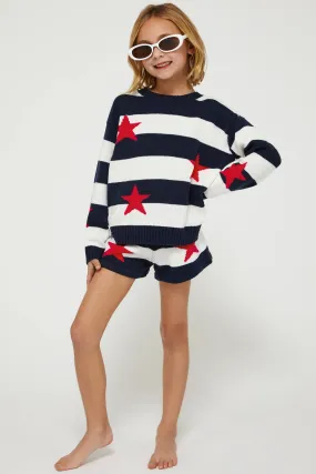 Little Balboa Short Liberty Stars