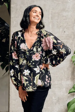 Lorenza Floral Long Sleeve Top