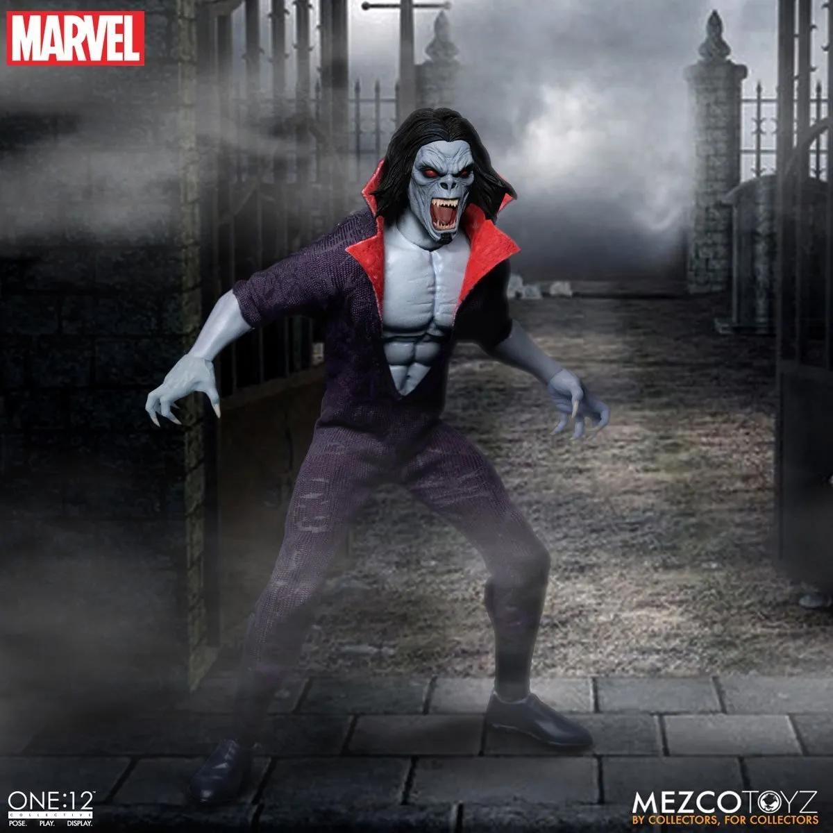 Marvel Mezco One:12 Collective Morbius The Living Vampire Action Figure