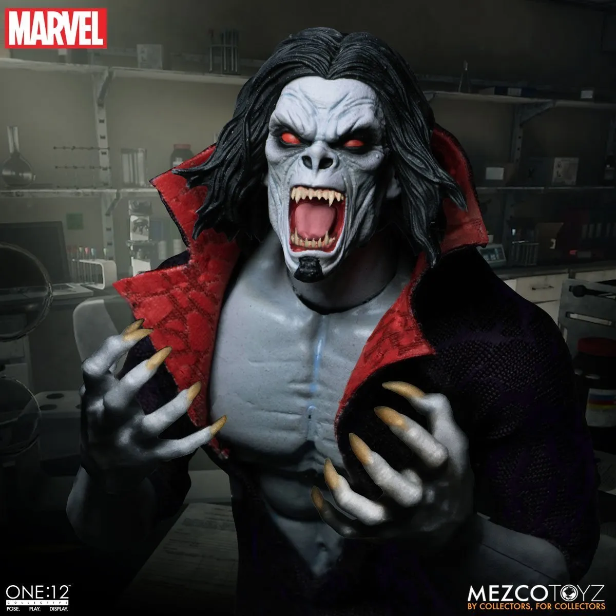 Marvel Mezco One:12 Collective Morbius The Living Vampire Action Figure