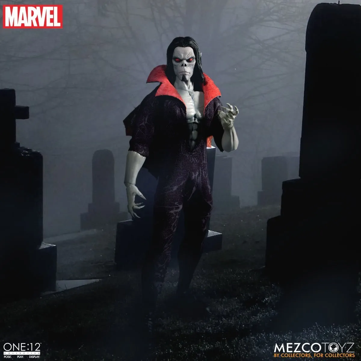 Marvel Mezco One:12 Collective Morbius The Living Vampire Action Figure