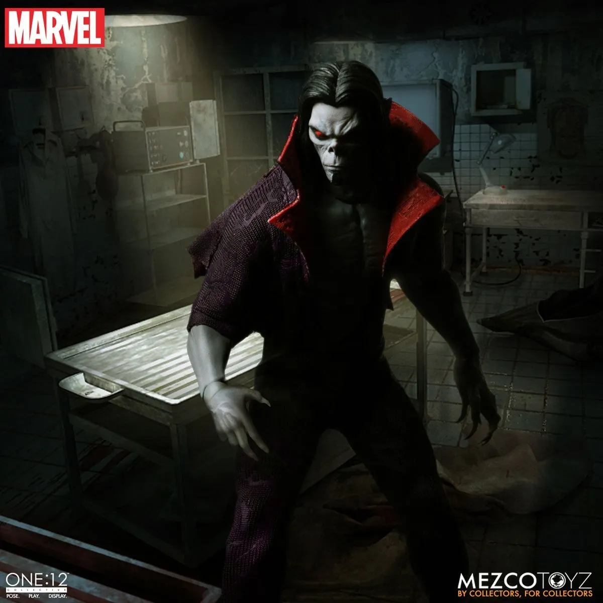 Marvel Mezco One:12 Collective Morbius The Living Vampire Action Figure