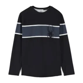 Mens Pump Long Sleeve Crew Neck - Black (2022)
