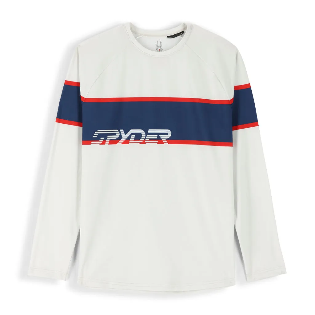 Mens Pump Long Sleeve Crew Neck - Glacier (2022)