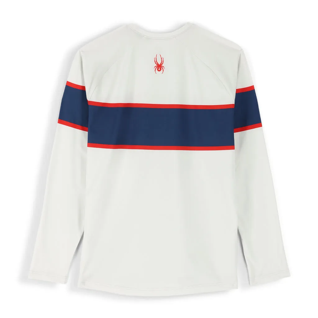 Mens Pump Long Sleeve Crew Neck - Glacier (2022)