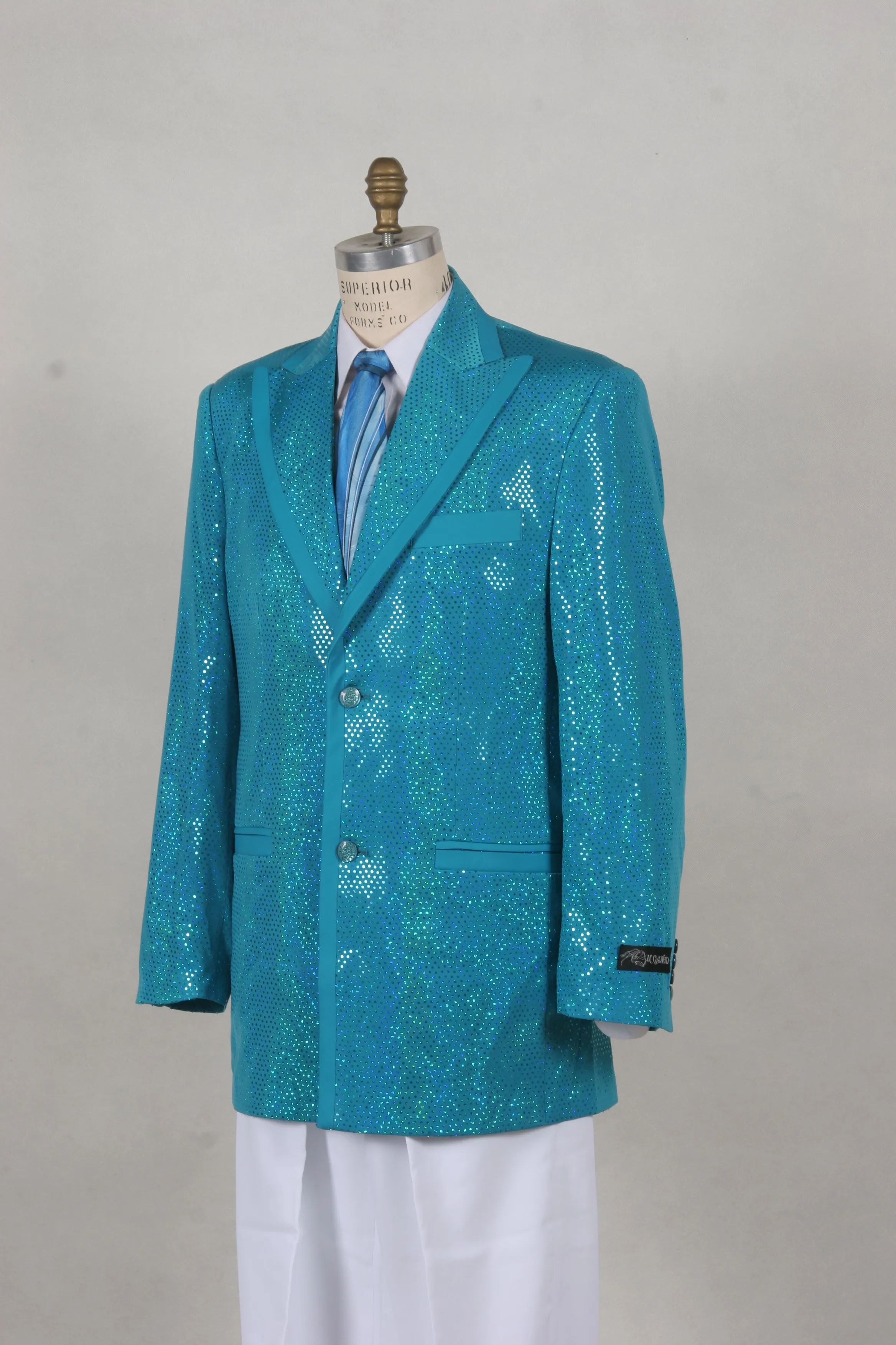 Metallic Scales  2pc  Zoot Suit Set