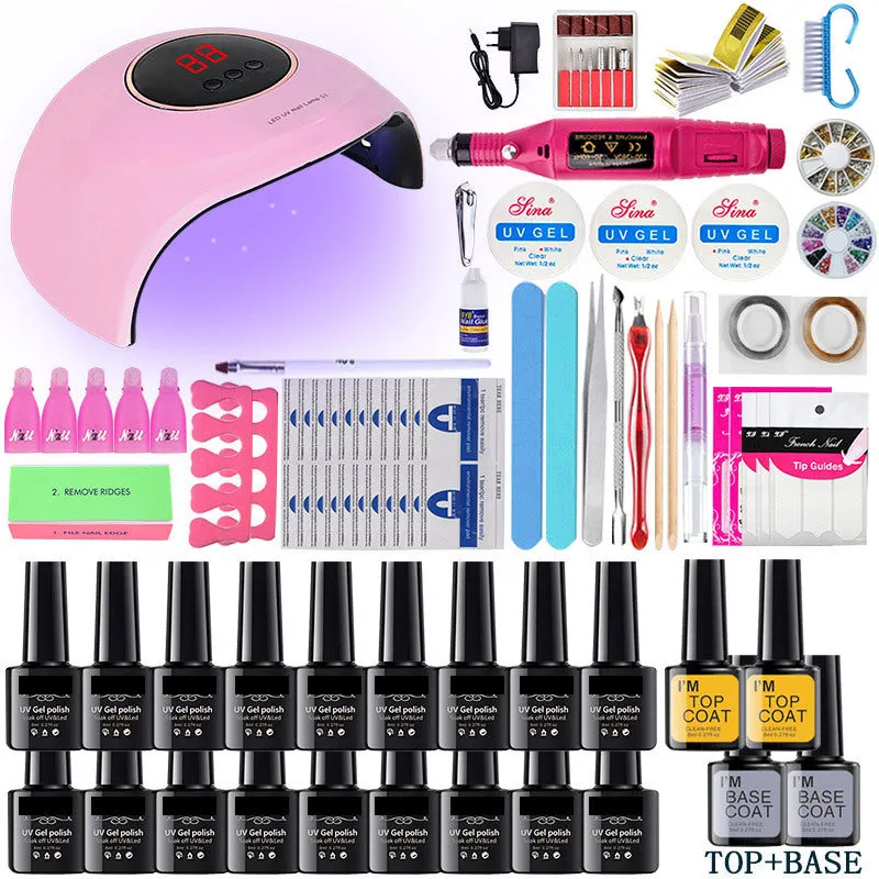 Nail Beauty Tool Set Beginner Home Nail Art Tool Suit