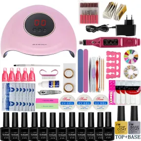 Nail Beauty Tool Set Beginner Home Nail Art Tool Suit