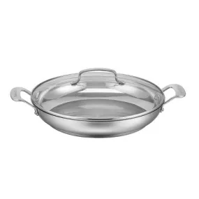 Open Box - Cuisinart Classic 12" Stainless Steel Everyday Pan with Cover