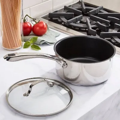 Open Box - Cuisinart Classic 3qt Non-Stick Saucepan with Cover - 8319-20NS