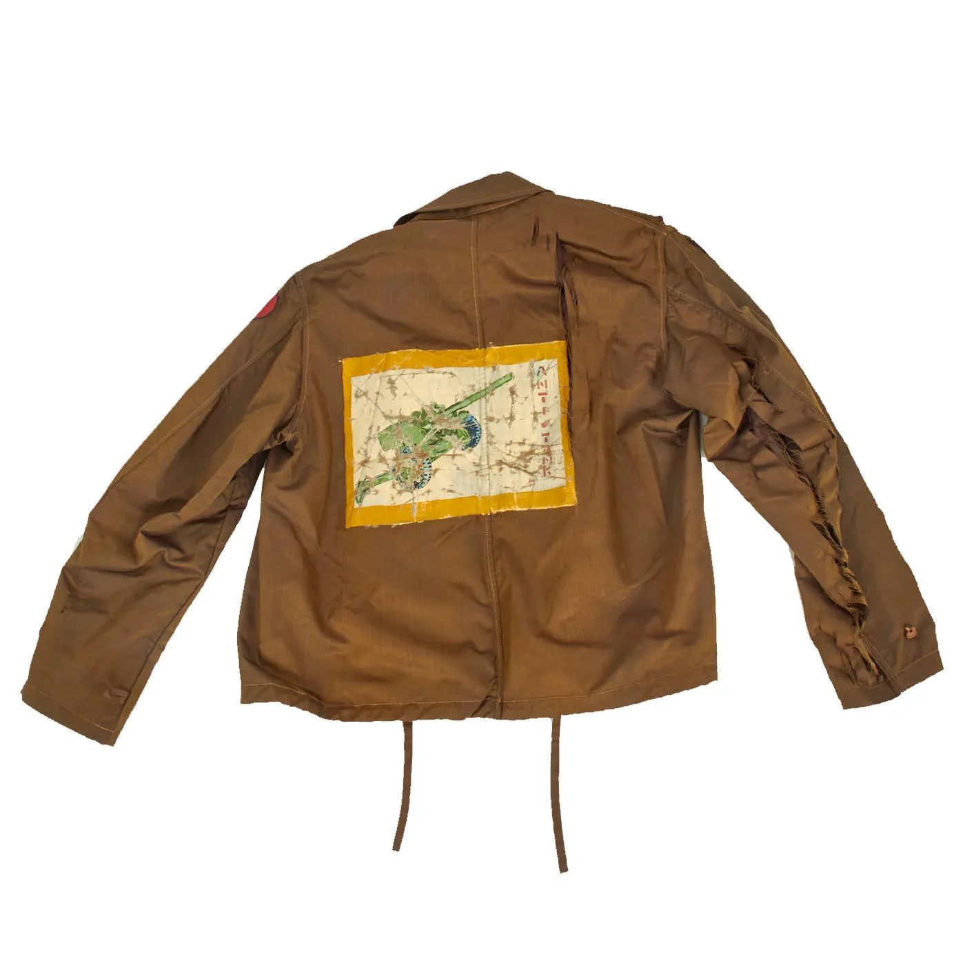 Original WWII Japanese Pilot’s Flying Jacket Captured and Decorated By an American GI!