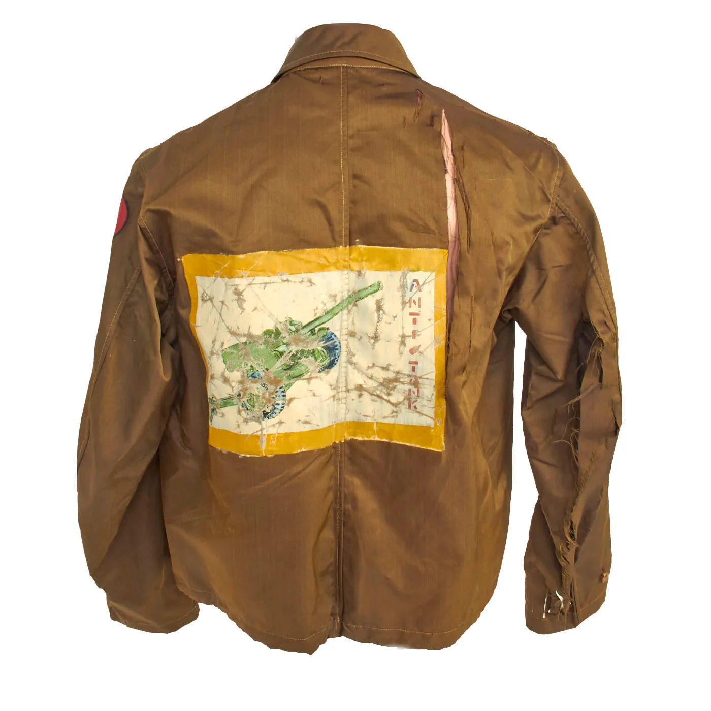 Original WWII Japanese Pilot’s Flying Jacket Captured and Decorated By an American GI!