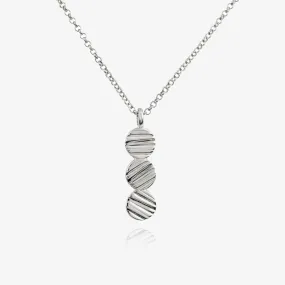 Origins Trio Necklace Silver
