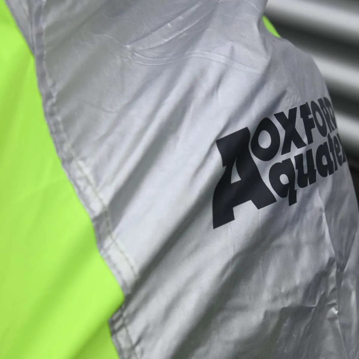 Oxford Aquatex Outdoor Motorcycle Protective Fluorescent Cover - Medium