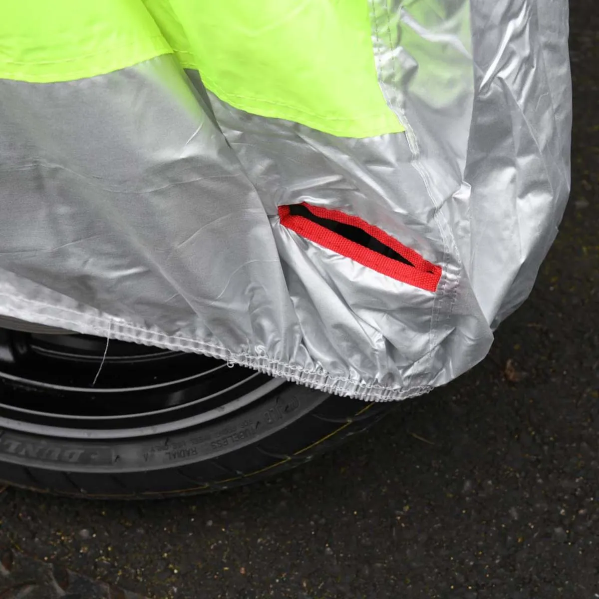 Oxford Aquatex Outdoor Motorcycle Protective Fluorescent Cover - Medium