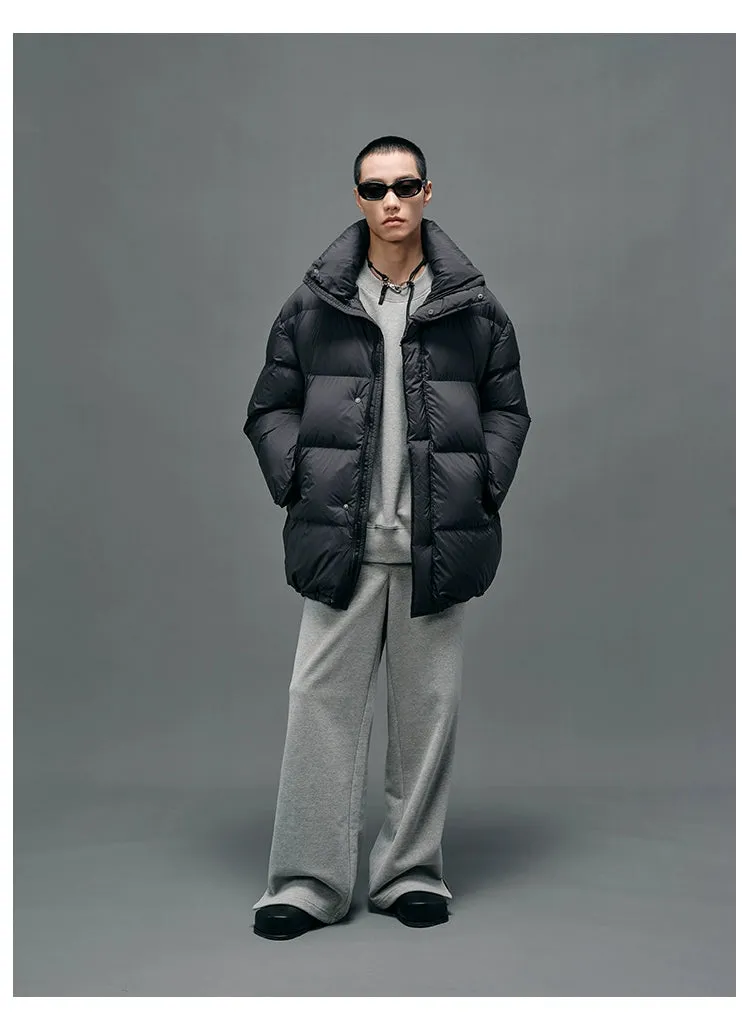 Panel Structural Sweatshirt & Athletic Pants Set
