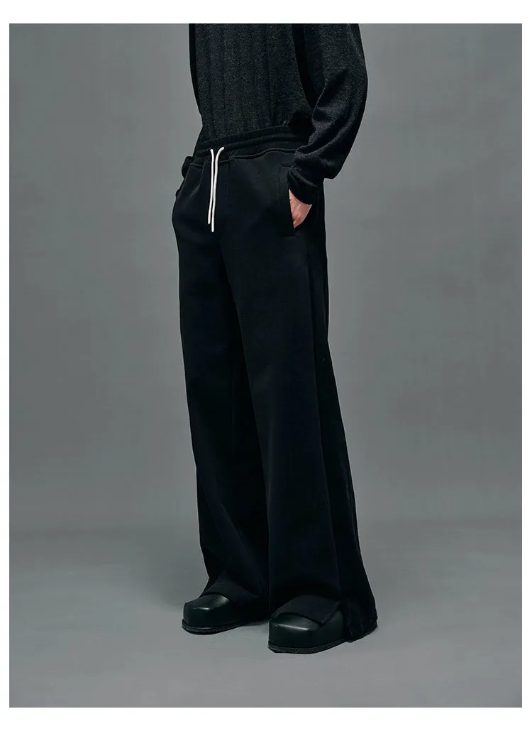 Panel Structural Sweatshirt & Athletic Pants Set