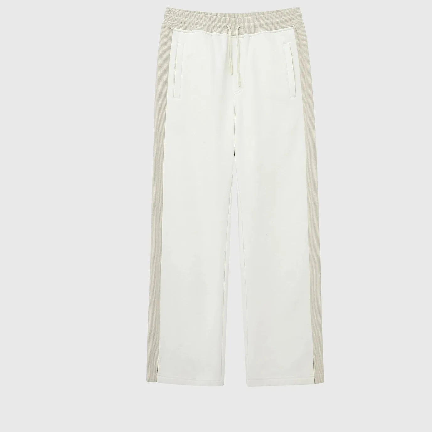 Panel Structural Sweatshirt & Athletic Pants Set