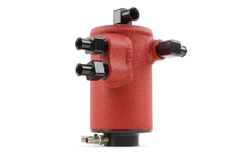 Perrin Wrinkle Red Air Oil Separator Kit - 15-21 Subaru WRX for TMIC w/o Eyesight - PSP-ENG-609RD