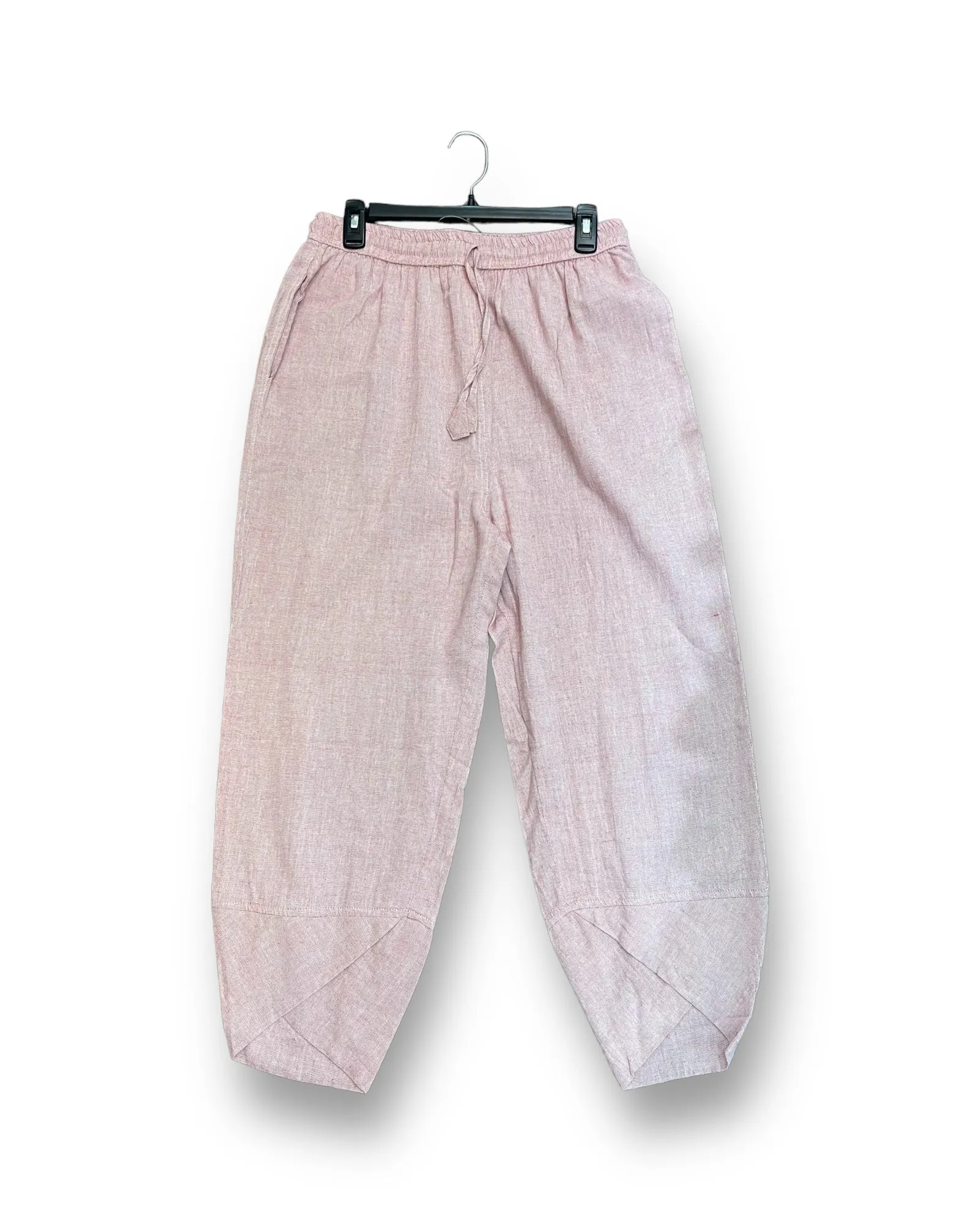 Plain Pants with cross cut