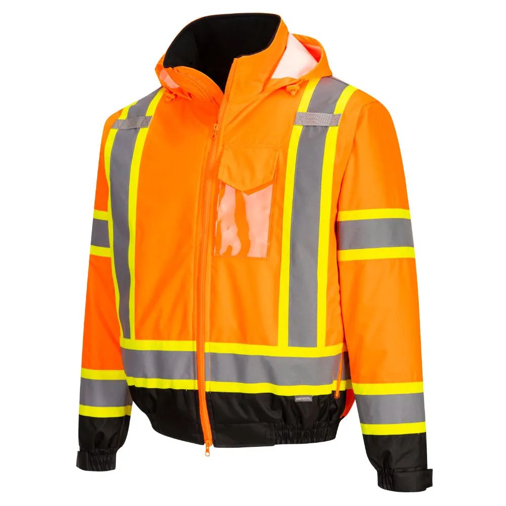 PORTWEST® Hi Vis X-Back Bomber Jacket - ANSI Class 3 - CA160