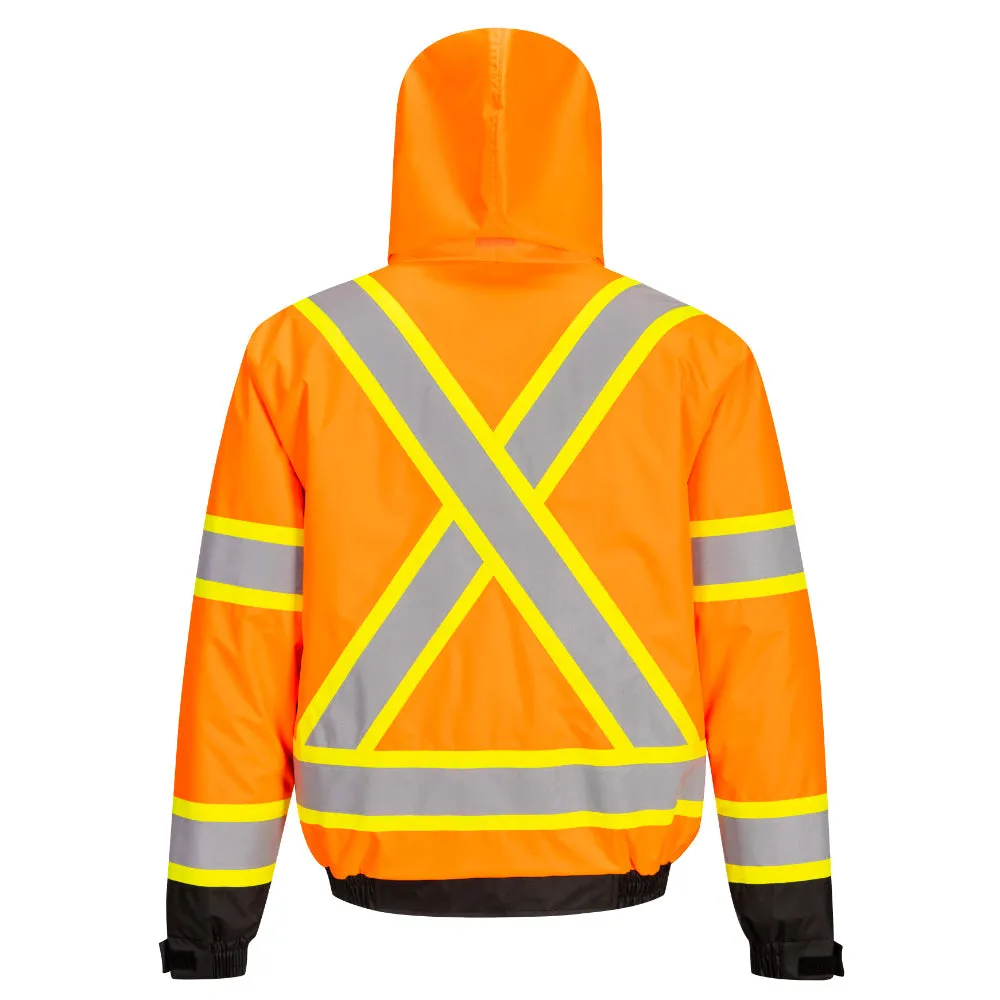 PORTWEST® Hi Vis X-Back Bomber Jacket - ANSI Class 3 - CA160