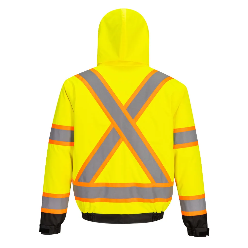 PORTWEST® Hi Vis X-Back Bomber Jacket - ANSI Class 3 - CA160
