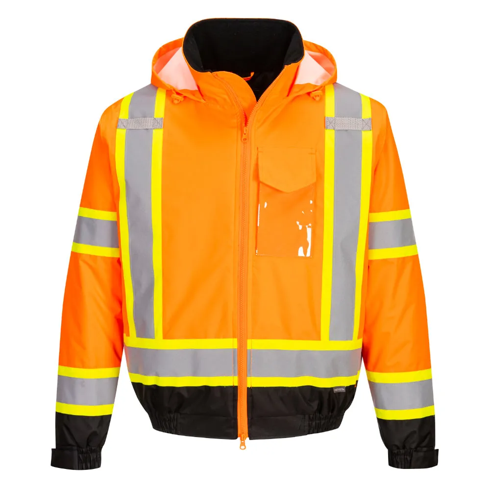 PORTWEST® Hi Vis X-Back Bomber Jacket - ANSI Class 3 - CA160