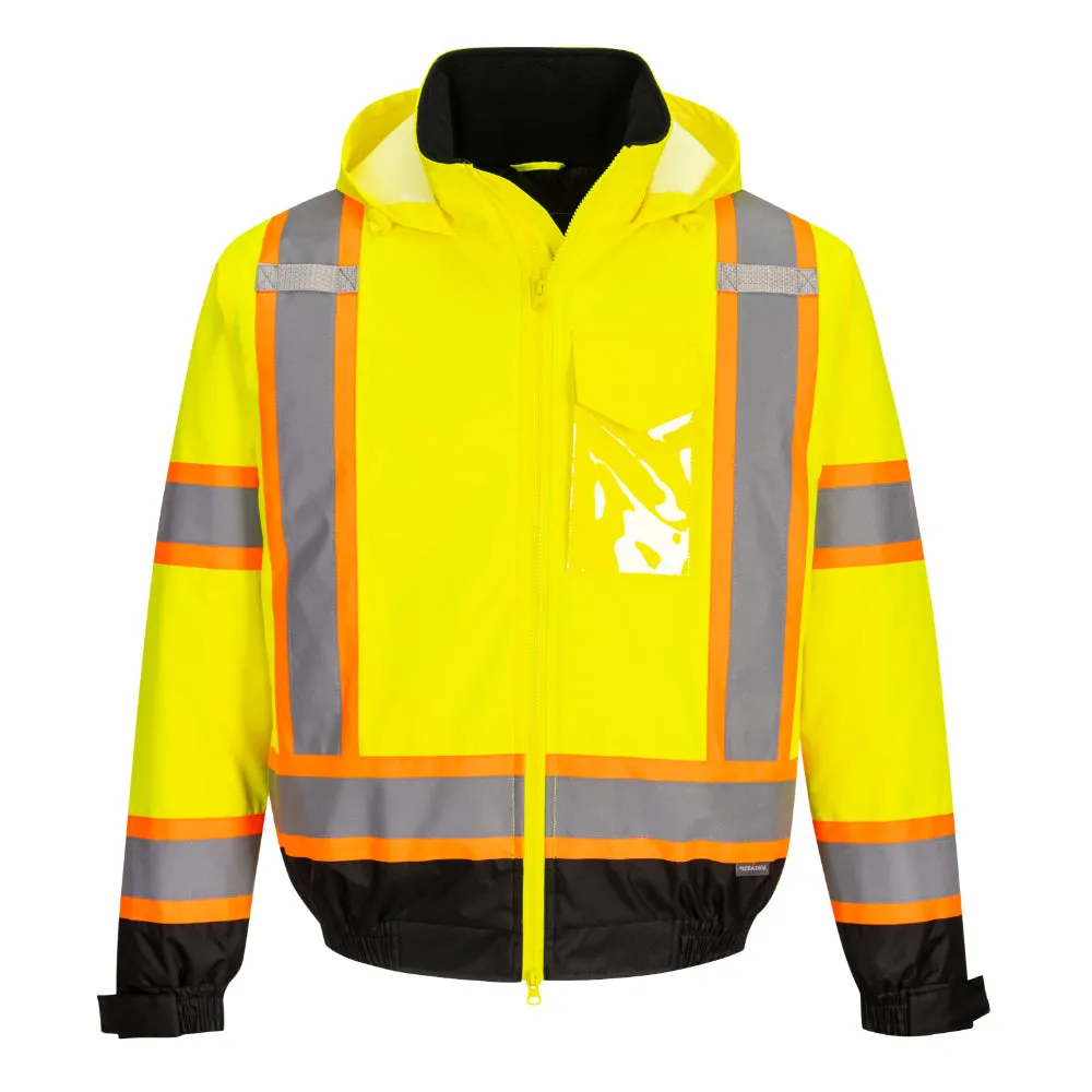 PORTWEST® Hi Vis X-Back Bomber Jacket - ANSI Class 3 - CA160