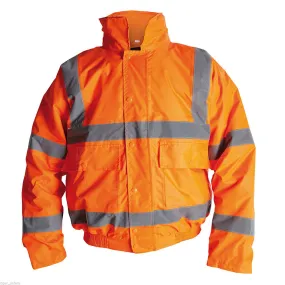 PROFORCE Orange High Visibility Class 3 Bomber Jacket