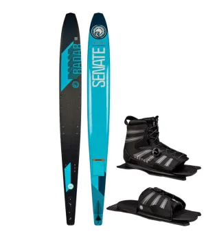 Radar Senate Graphite Slalom Ski with Vector Boa Boot & RTP (2024)
