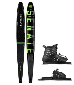Radar Senate Pro Slalom Ski with Vector Boot & RTP (2022)