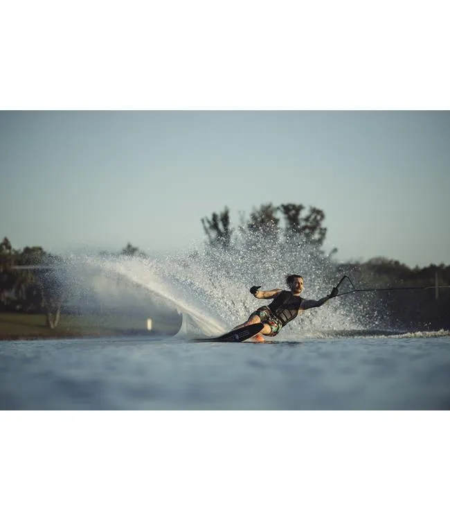 Radar Vapor Pro Build Slalom Ski with Vector Boa Boot & RTP (2023) - Black
