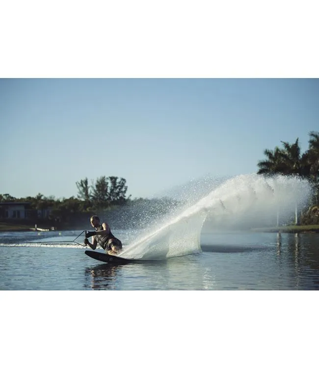 Radar Vapor Pro Build Slalom Ski with Vector Boa Boot & RTP (2023) - Black