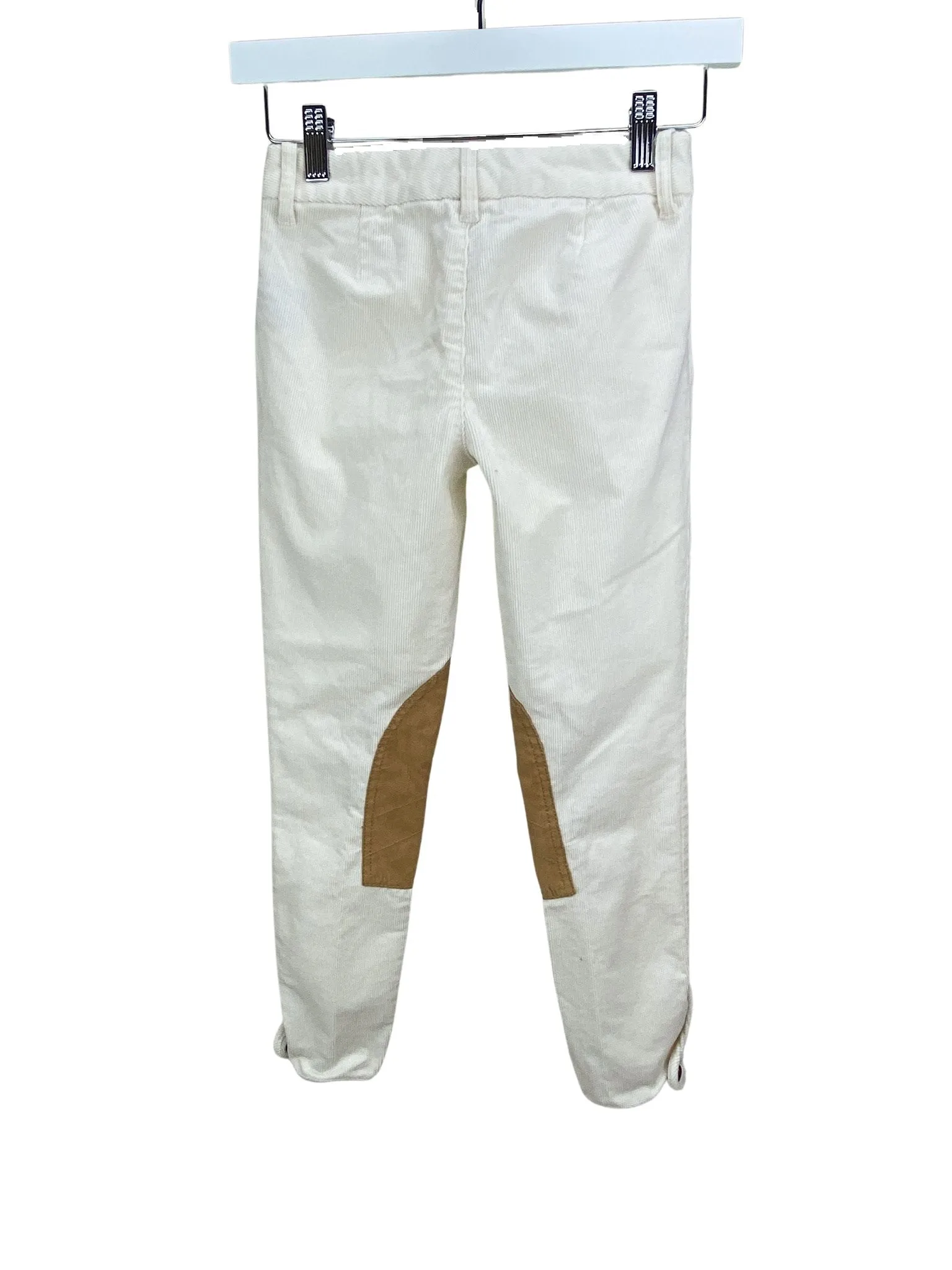 Ralph Lauren, Girls' Corduroy Jodhpur Pants, Ivory, Size 10