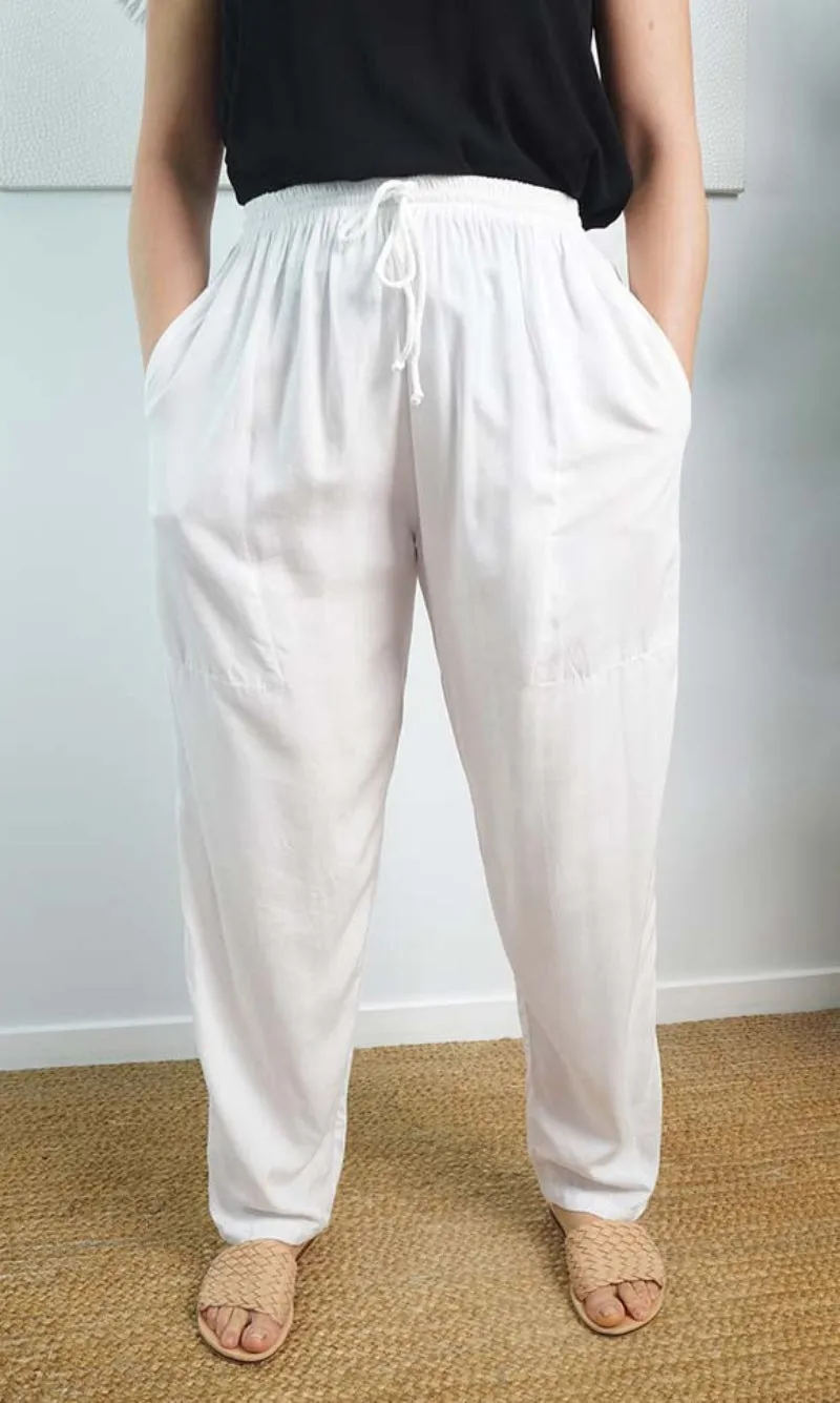 Rayon Happy Pant Plain, More Colours