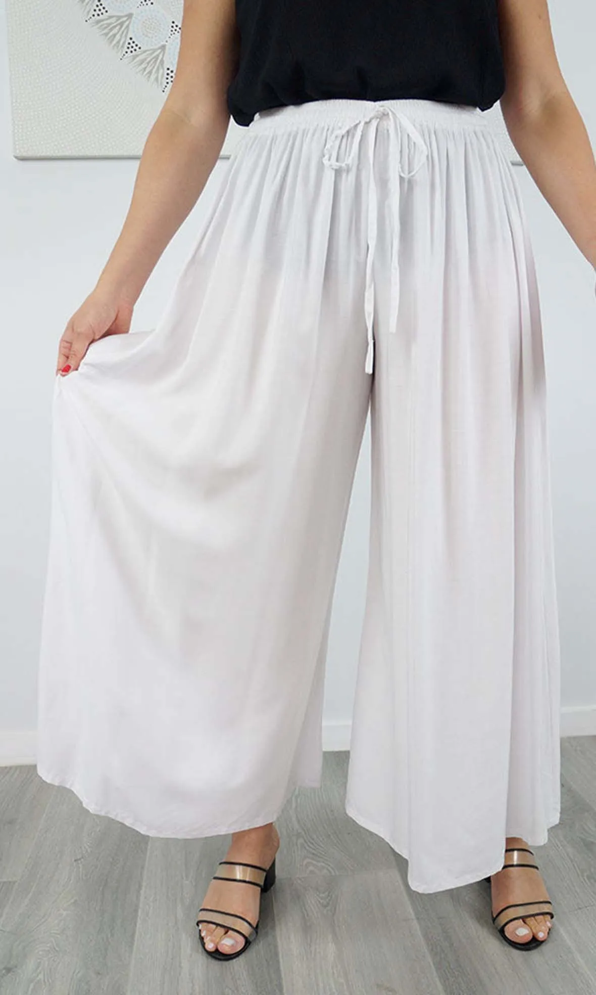 Rayon Pant Cha Cha Plain, More Colours