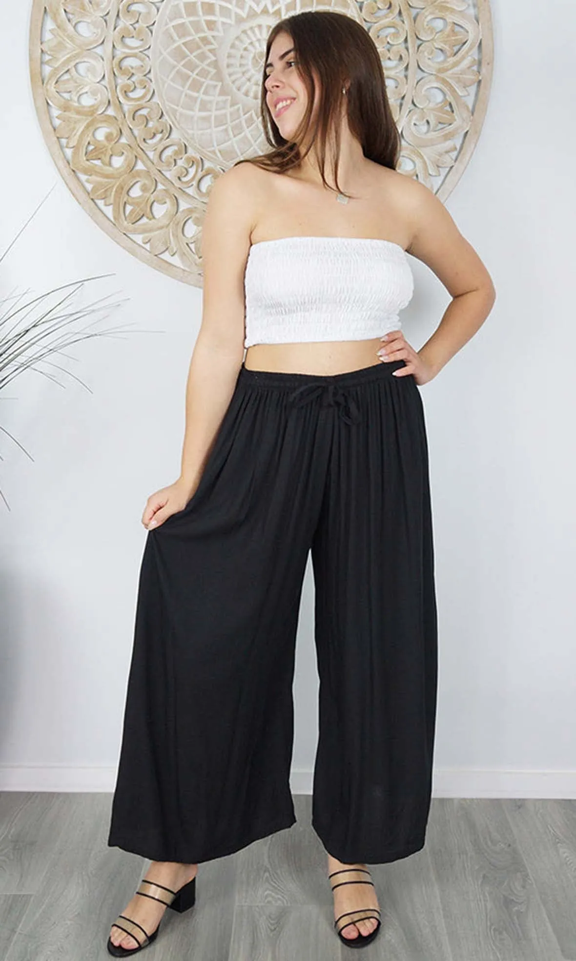 Rayon Pant Cha Cha Plain, More Colours