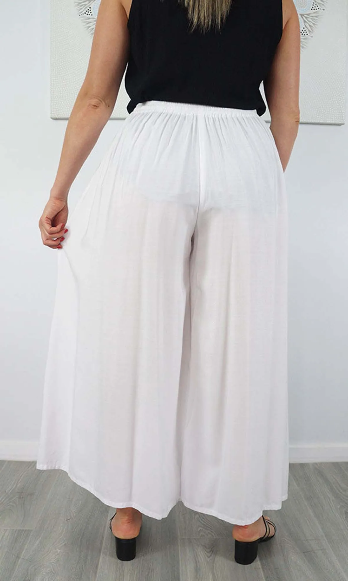 Rayon Pant Cha Cha Plain, More Colours