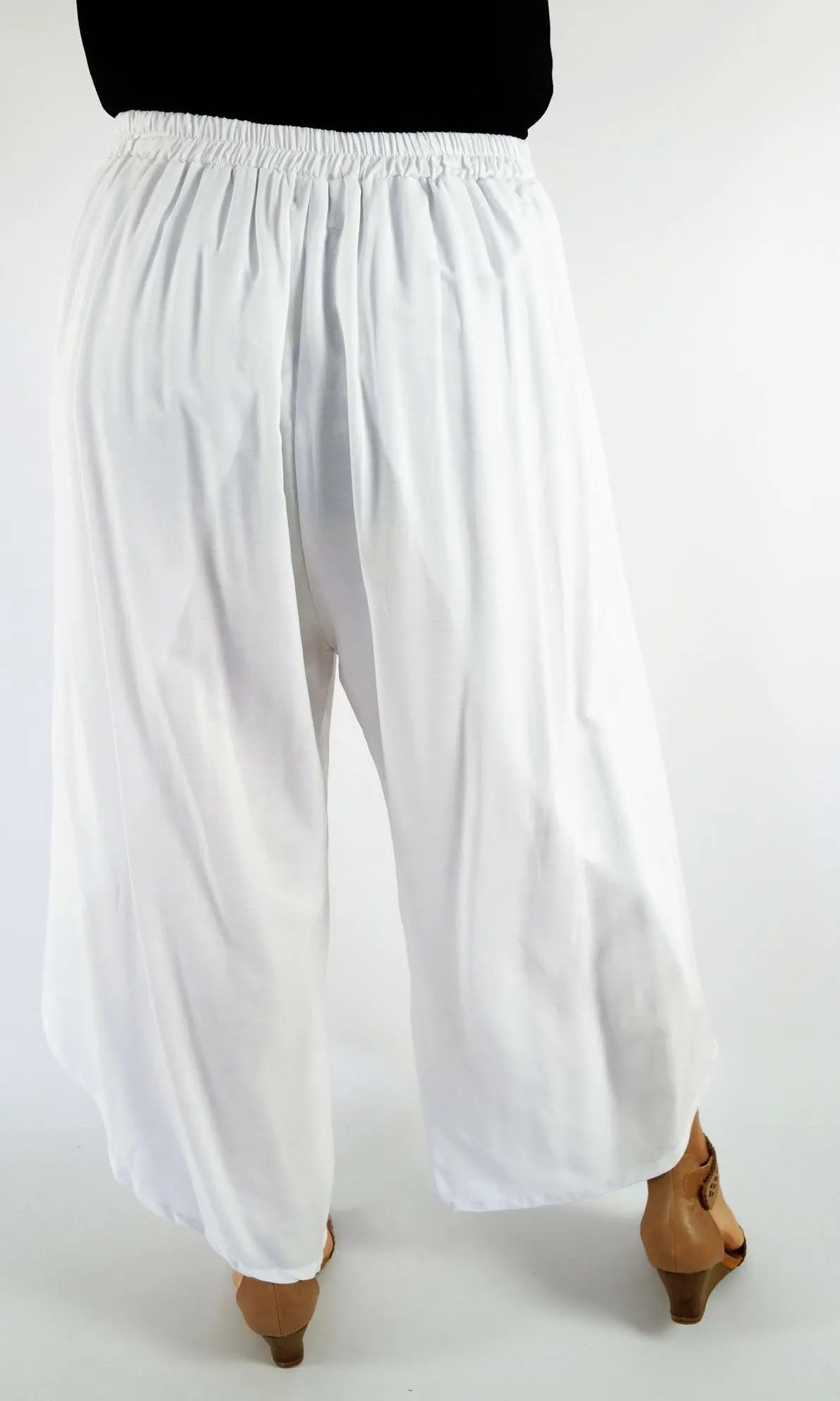 Rayon Pant Violet Plain, More Colours