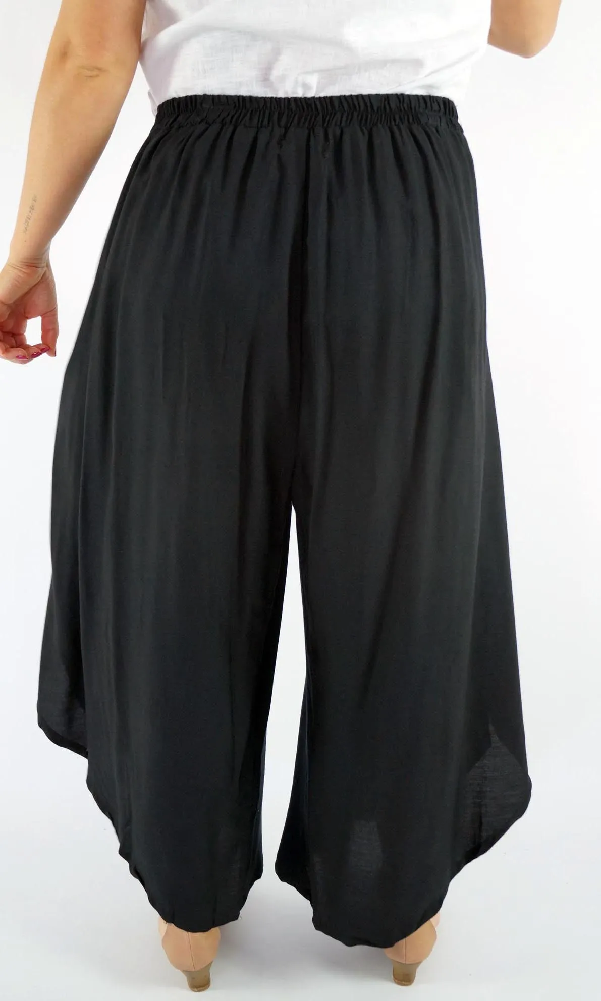 Rayon Pant Violet Plain, More Colours