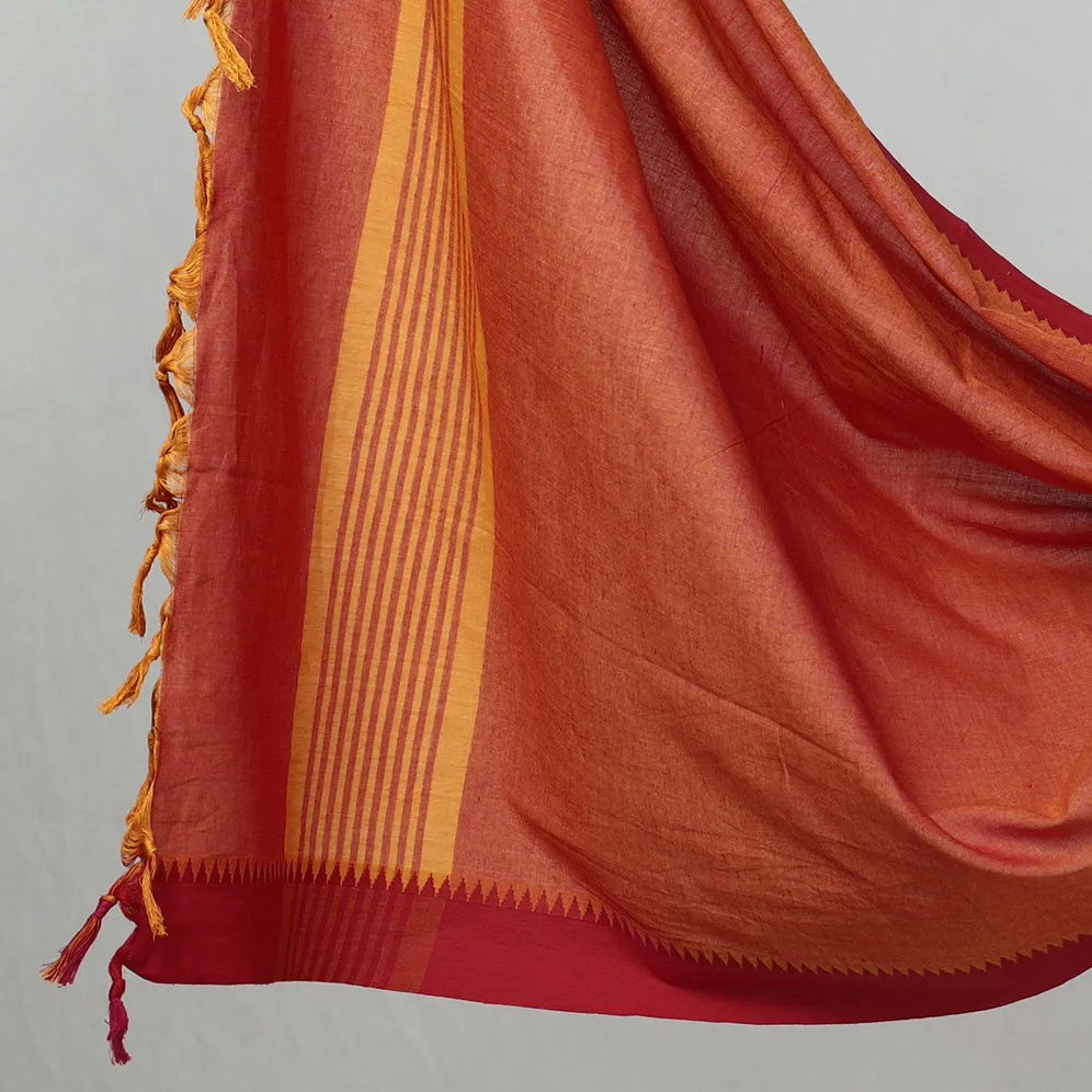Red - 3pc Dharwad Cotton Suit Material Set 05