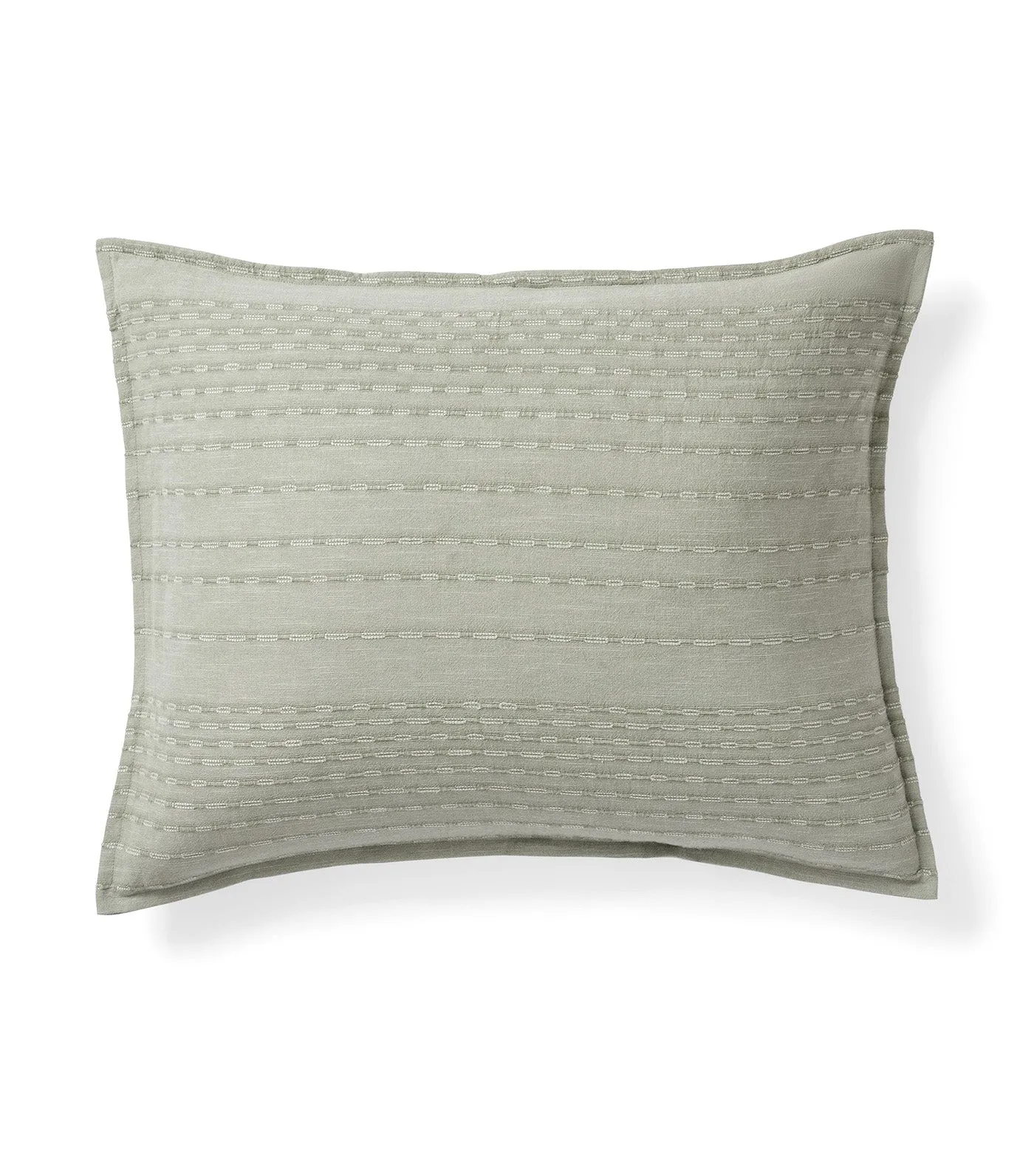 Reese Linen Cotton Duvet Cover & Shams - Celadon